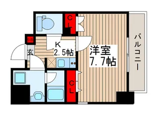 アトレ西葛西【4階】の間取り