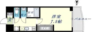 Luxe布施南【7階】の間取り