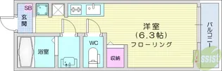 アヴニール【2階】の間取り
