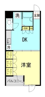 ガーデンハイツ小山【3階】の間取り