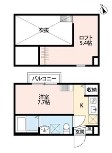 ルミエール【1階】の間取り