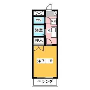 ジョワイユ21【3階】の間取り