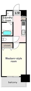 NO111 CLUB ORIENT BLD TRADING TOWER【20階】の間取り