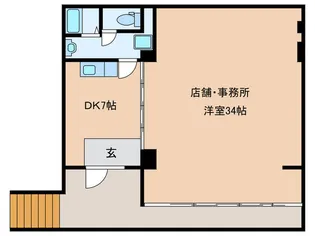 ENハイツ【1階】の間取り