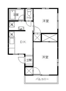 シティハイム まみぃはうす【2階】の間取り