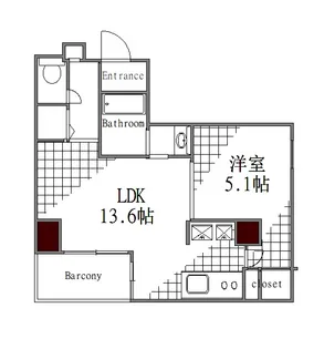 K2-court根岸【2階】の間取り