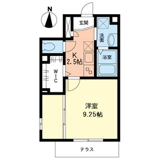 クレシェンテ【1階】の間取り