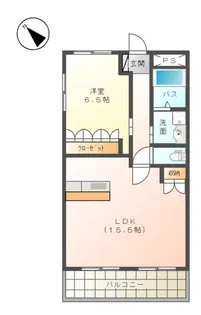 スカイヒルズ【4階】の間取り