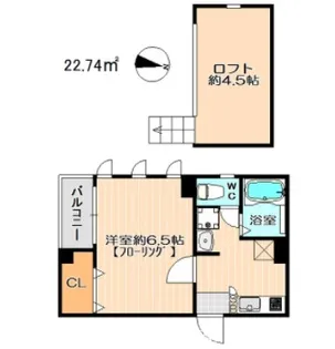 イル・グラッツィア大濠西I【3階】の間取り