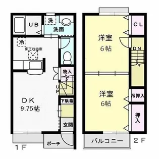 オランジュリー【2階】の間取り