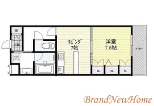 KAISEI堺【3階】の間取り
