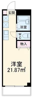 パストラーレ梶ヶ谷【3階】の間取り