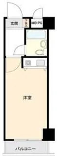 クリオ日野壱番館【4階】の間取り