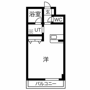 ベルホーク・YOHTO【5階】の間取り