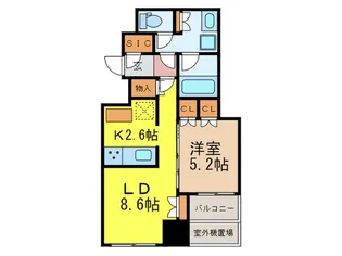 ウエストパークタワー池袋【12階】の間取り
