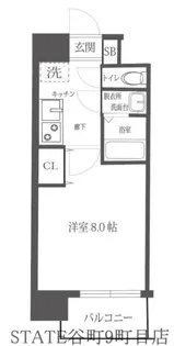 MV.imp大阪鶴橋【6階】の間取り