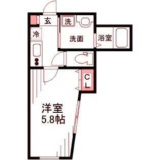 トイクレスト桜木町【1階】の間取り