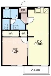 スリーゼハイツC【2階】の間取り