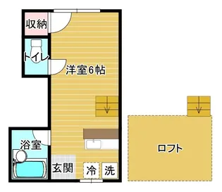 ミラノ館【2階】の間取り