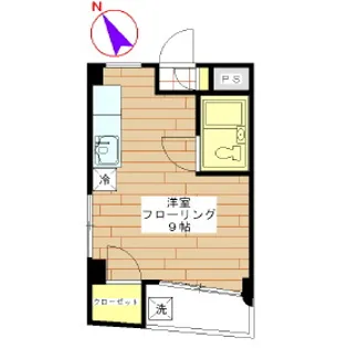 石井第2ビル【3階】の間取り