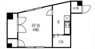 エバーグリーン本郷【3階】の間取り