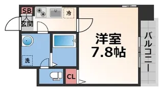 M’プラザ布施駅前参番館【2階】の間取り
