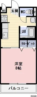 メナークレール【1階】の間取り