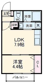 コネクトパーク5番館【2階】の間取り