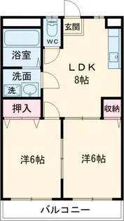 グリーンマンション細谷【3階】の間取り
