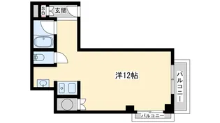 センチュリー21壱番館【6階】の間取り
