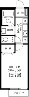 サングレース駒込中里【2階】の間取り