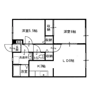 サンガーデン加儀田1号地【2階】の間取り