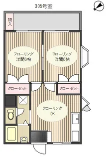 アルビヨン【3階】の間取り