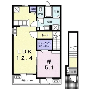 フロイデ【2階】の間取り