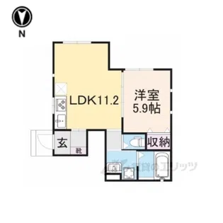 よしの庄【1階】の間取り