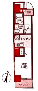 BAE HILLS【2階】の間取り