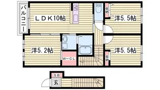 Gala Gardens【2階】の間取り