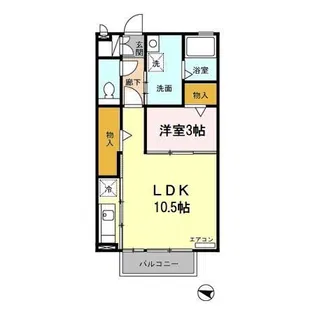 スター バレー【2階】の間取り