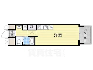 インザグレイス弁天町【5階】の間取り