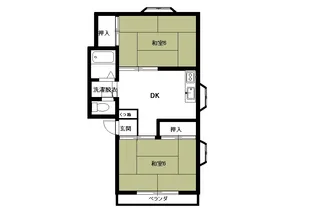 コーポミマス【2階】の間取り
