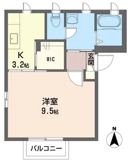 シティアVI【2階】の間取り