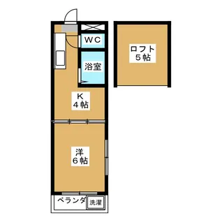 アンダルシア旭ケ丘【1階】の間取り