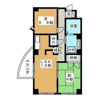 KIRAKUII【3階】の間取り