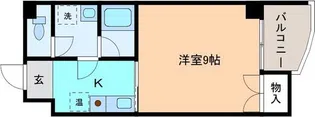 ラヴニール金沢駅西【5階】の間取り