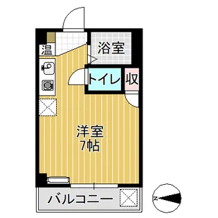 ラポールいわき【2階】の間取り