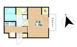 SENTOgraceI【1階】の間取り