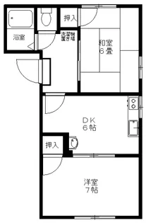 ドミール八王寺【1階】の間取り