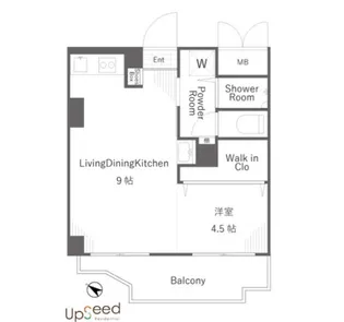 東京都練馬区南田中1【マンション】の間取り