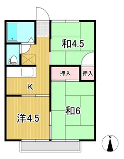 メゾン成和【2階】の間取り