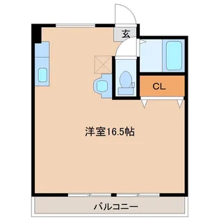 サンケイマンション上田第1ビル【2階】の間取り